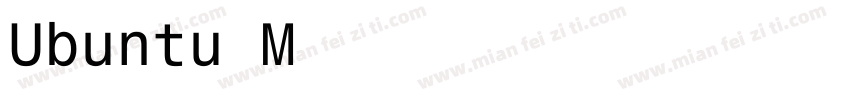 Ubuntu Monospace字体转换